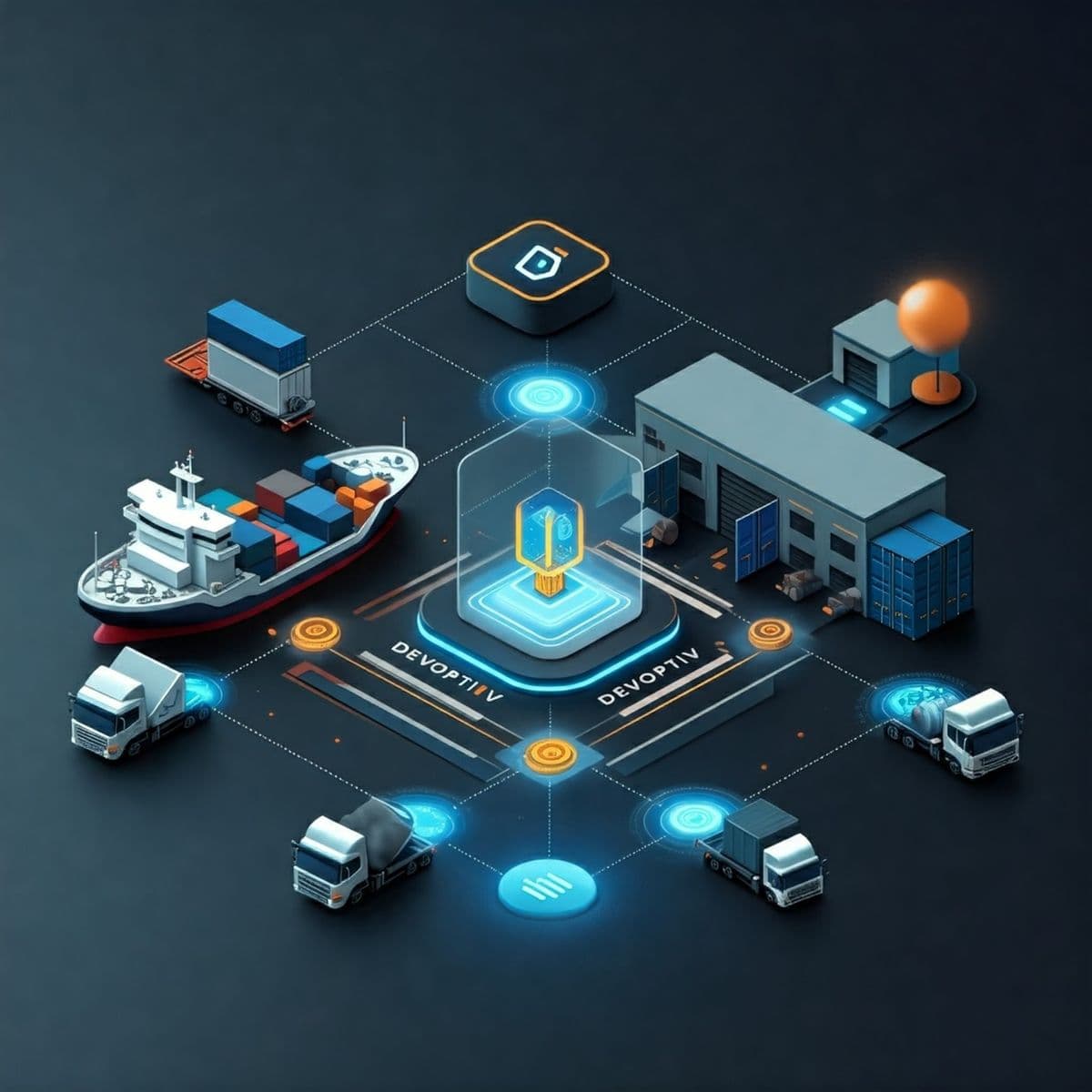 Blockchain in Logistics: Transparency and Security